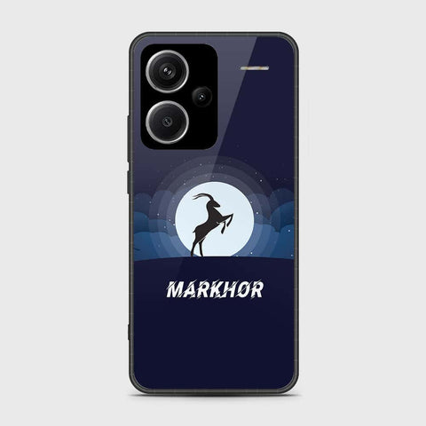 Xiaomi Redmi Note 13 Pro Plus 5G XFF Edition Cover- Markhor Series - HQ Ultra Shine Premium Infinity Glass Soft Silicon Borders Case