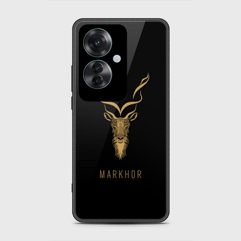 Oppo Reno 11F 5G Cover- Markhor Series - HQ Ultra Shine Premium Infinity Glass Soft Silicon Borders Case