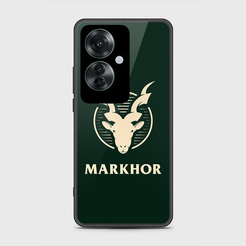 Oppo Reno 11F 5G Cover- Markhor Series - HQ Ultra Shine Premium Infinity Glass Soft Silicon Borders Case