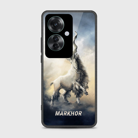 Oppo Reno 11F 5G Cover- Markhor Series - HQ Ultra Shine Premium Infinity Glass Soft Silicon Borders Case