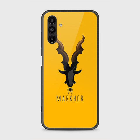 Samsung Galaxy A04s Cover- Markhor Series - HQ Ultra Shine Premium Infinity Glass Soft Silicon Borders Case (Fast Delivery)