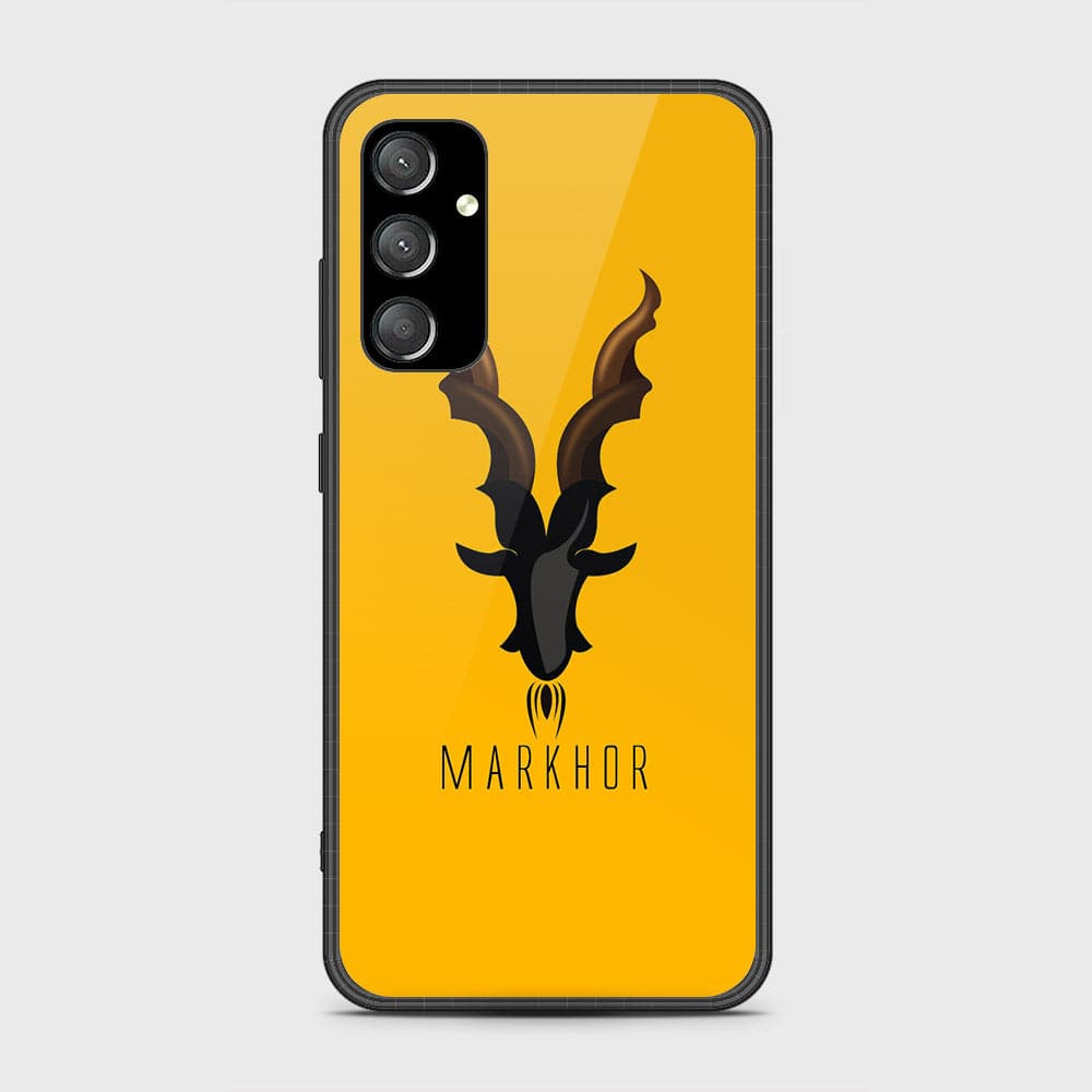 Samsung Galaxy A35 Cover- Markhor Series - HQ Ultra Shine Premium Infinity Glass Soft Silicon Borders Case