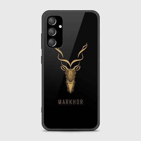 Samsung Galaxy A35 Cover- Markhor Series - HQ Ultra Shine Premium Infinity Glass Soft Silicon Borders Case