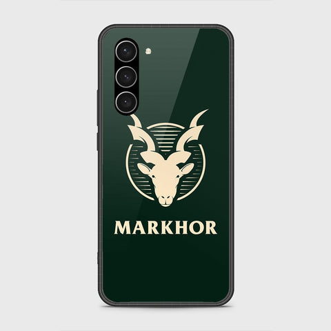 Samsung Galaxy S23 5G Cover - Design 46 - Markhor Series - HQ Ultra Shine Premium Infinity Glass Soft Silicon Borders Case (Fast Delivery)