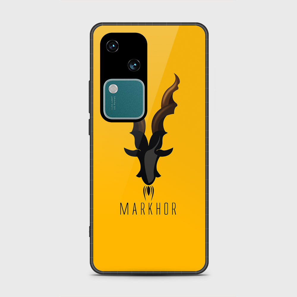 Vivo V30 Cover- Markhor Series - HQ Premium Shine Durable Shatterproof Case