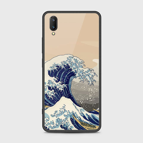 Vivo V11 Cover - Stellar Series - HQ Ultra Shine Premium Infinity Glass Soft Silicon Borders Case