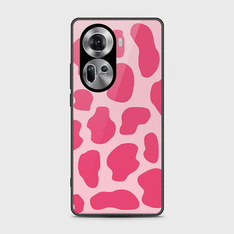 Oppo Reno 11 5G Cover- Vanilla Dream Series - HQ Ultra Shine Premium Infinity Glass Soft Silicon Borders Case