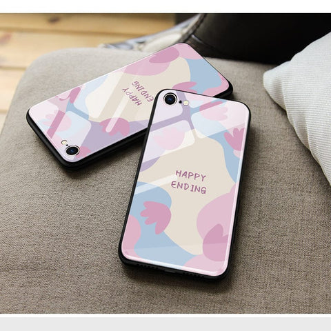 Samsung Galaxy A03s Cover - Happy Series - HQ Ultra Shine Premium Infinity Glass Soft Silicon Borders Case