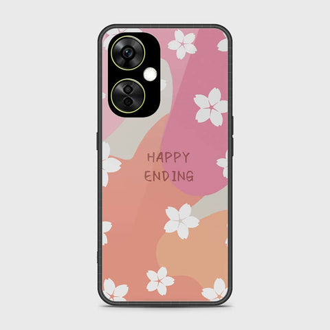 Oppo K11 Cover- Happy Series - HQ Ultra Shine Premium Infinity Glass Soft Silicon Borders Case