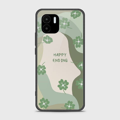 Xiaomi Poco C50 Cover - Happy Series - HQ Ultra Shine Premium Infinity Glass Soft Silicon Borders Case