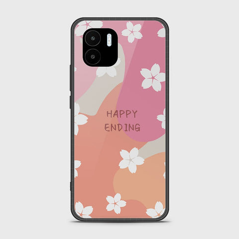 Xiaomi Poco C50 Cover - Happy Series - HQ Ultra Shine Premium Infinity Glass Soft Silicon Borders Case