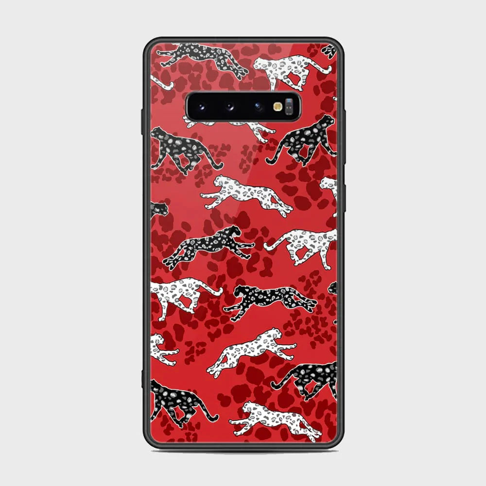 Samsung Galaxy S10 Plus Cover - Hustle Series - HQ Ultra Shine Premium Infinity Glass Soft Silicon Borders Case (Fast Delivery)