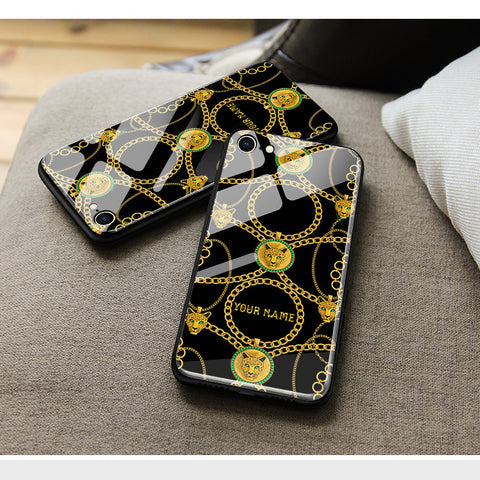 Xiaomi Redmi 13 Cover- Gold Series - HQ Ultra Shine Premium Infinity Glass Soft Silicon Borders Case