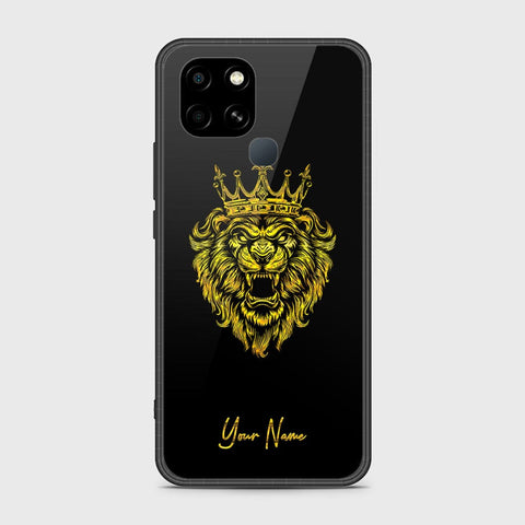 Infinix Smart 6 HD Cover - Gold Series - HQ Ultra Shine Premium Infinity Glass Soft Silicon Borders Cas