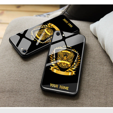 Vivo Y03 Cover- Gold Series - HQ Ultra Shine Premium Infinity Glass Soft Silicon Borders Case