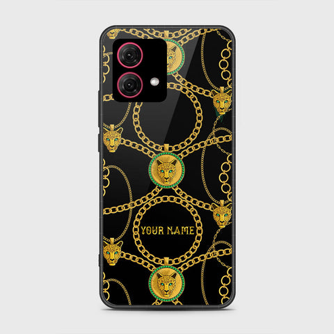 Motorola Moto G84 Cover - Gold Series - HQ Ultra Shine Premium Infinity Glass Soft Silicon Borders Case