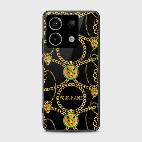 Xiaomi Poco M6 Pro 4G Cover - Gold Series - HQ Ultra Shine Premium Infinity Glass Soft Silicon Borders Case