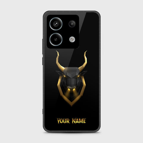 Xiaomi Poco M6 Pro 4G Cover - Gold Series - HQ Ultra Shine Premium Infinity Glass Soft Silicon Borders Case