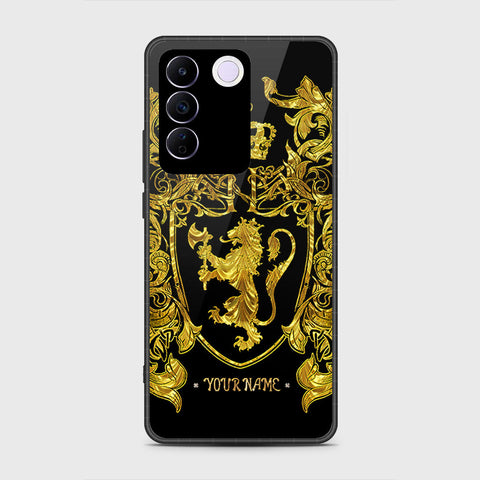 Vivo V27e Cover- Gold Series - HQ Premium Shine Durable Shatterproof Case