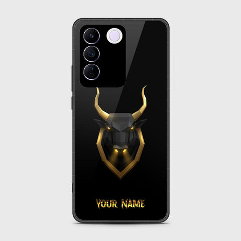 Vivo V27e Cover- Gold Series - HQ Premium Shine Durable Shatterproof Case