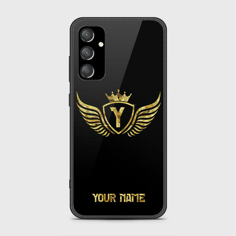 Samsung Galaxy A35 Cover- Gold Series - HQ Ultra Shine Premium Infinity Glass Soft Silicon Borders Case