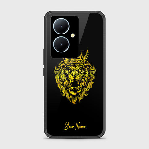 Vivo Y78 Cover - Gold Series - HQ Ultra Shine Premium Infinity Glass Soft Silicon Borders Case