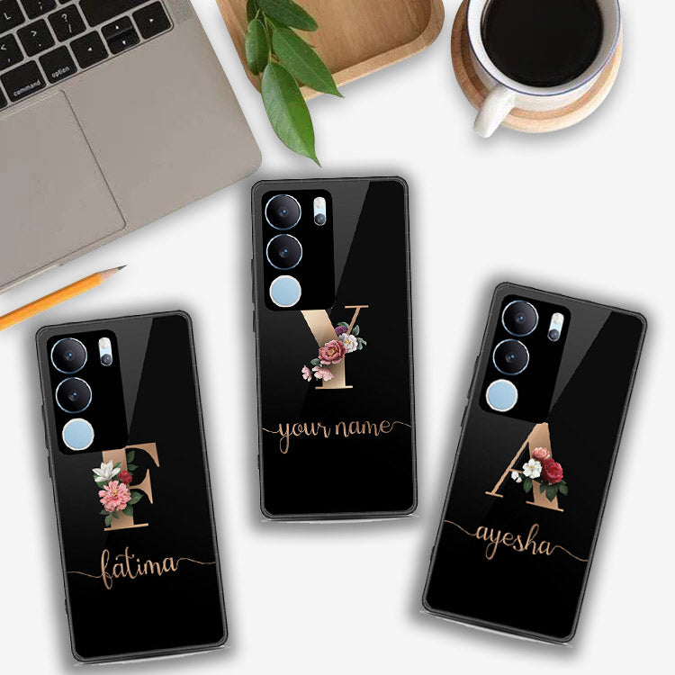 Vivo S17 Pro Cover- Personalized Alphabet Series - HQ Premium Shine Durable Shatterproof Case