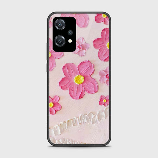 OnePlus Nord CE 2 Lite 5G Cover - Floral Series - Design 2 - Pink - HQ Ultra Shine Premium Infinity Glass Soft Silicon Borders Case