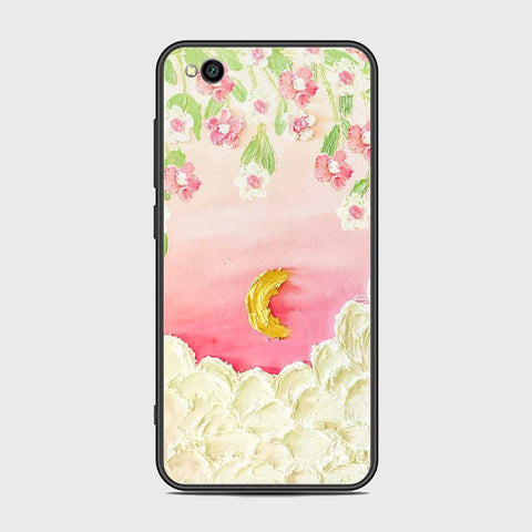 Xiaomi Redmi Go Cover - Floral Series - Design 7 - Pink & Yellow - HQ Ultra Shine Premium Infinity Glass Soft Silicon Borders Case