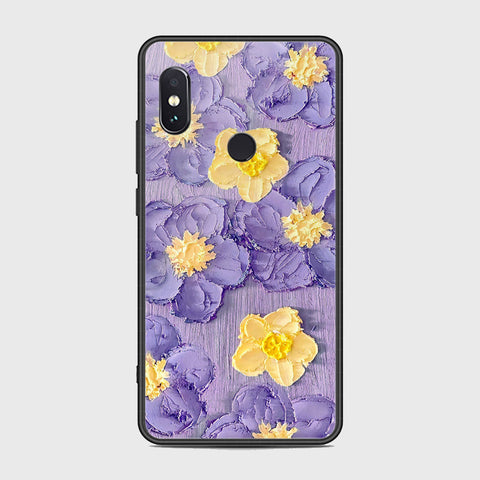 Xiaomi Redmi Note 5 AI Dual Camera Cover - Floral Series - Design 8 - Pink & Yellow - HQ Ultra Shine Premium Infinity Glass Soft Silicon Borders Case