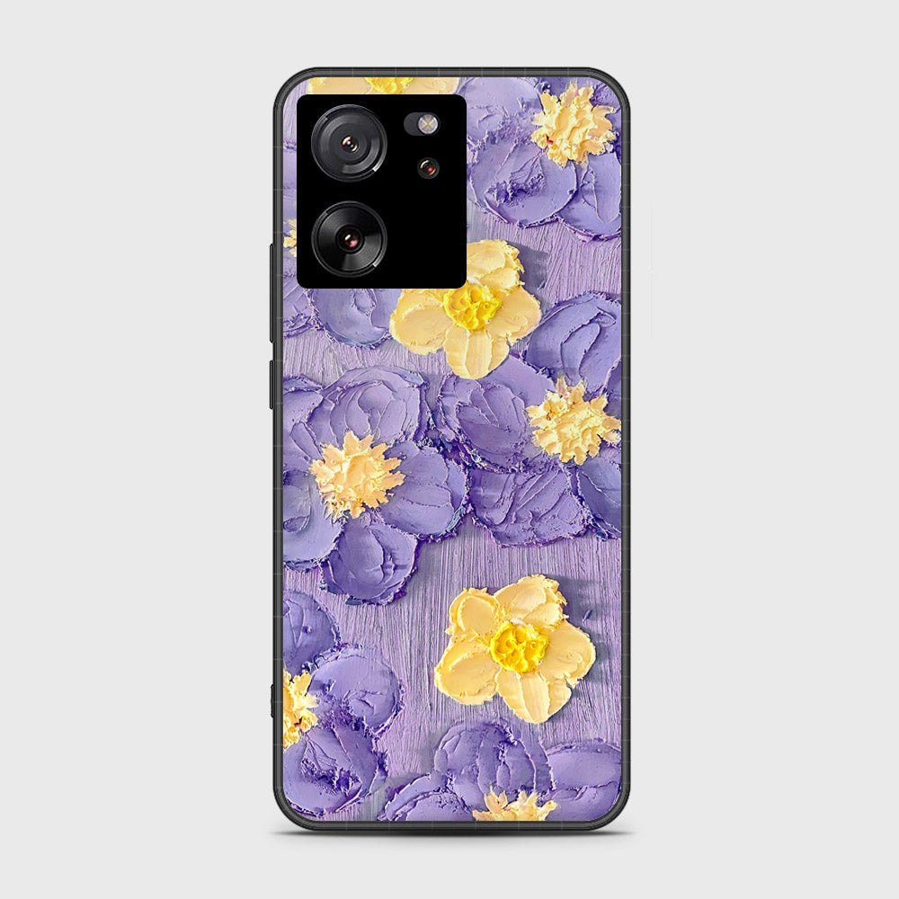 Xiaomi Redmi K60 Ultra Cover - Floral Series - Design 8 - Pink & Yellow - HQ Ultra Shine Premium Infinity Glass Soft Silicon Borders Case