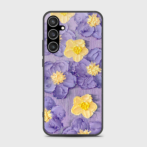 Samsung Galaxy S23 FE Cover - Floral Series - Design 8 - Pink & Yellow - HQ Ultra Shine Premium Infinity Glass Soft Silicon Borders Case