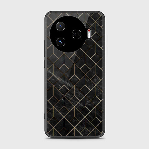 Tecno Camon 30 Pro 5G Cover- Black Marble Series - HQ Premium Shine Durable Shatterproof Case