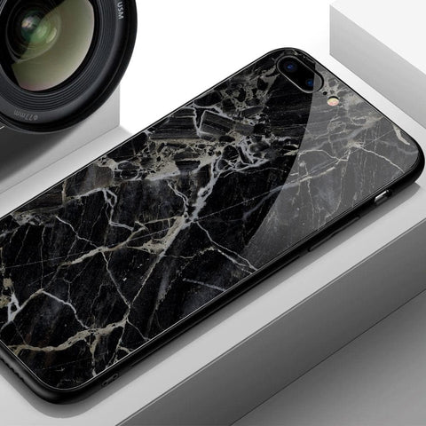 Oppo A54 4G Cover- Black Marble Series - ( D13 )  HQ Ultra Shine Premium Infinity Glass Soft Silicon Borders Case ( Fast Delivery )