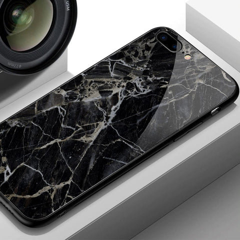 Vivo Y16 Cover- Black Marble Series - HQ Ultra Shine Premium Infinity Glass Soft Silicon Borders Case (Fast Delivery)