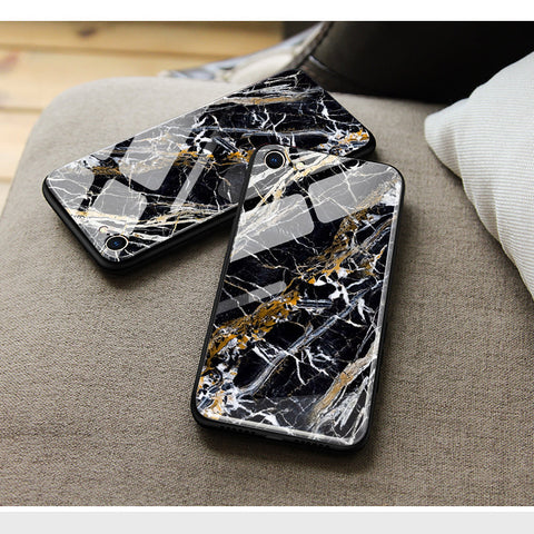 Vivo V27e Cover- Black Marble Series - HQ Premium Shine Durable Shatterproof Case