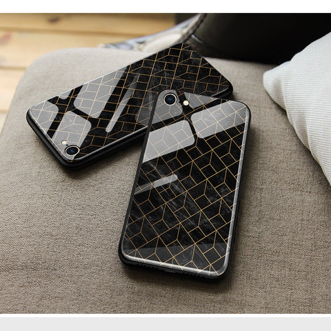 Xiaomi 13 Cover- Black Marble Series - HQ Ultra Shine Premium Infinity Glass Soft Silicon Borders Case