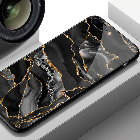 Infinix Note 40 Cover- Black Marble Series - HQ Ultra Shine Premium Infinity Glass Soft Silicon Borders Case