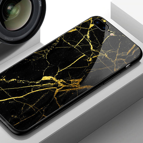 Vivo Y300 - Black Marble Series - HQ Premium Shine Durable Shatterproof Case