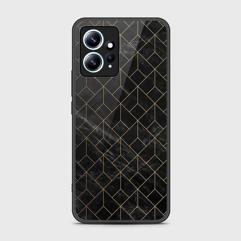 Xiaomi Redmi Note 12 4G Cover- Black Marble Series - HQ Ultra Shine Premium Infinity Glass Soft Silicon Borders Case (Fast Delivery)