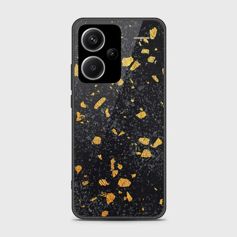 Xiaomi Redmi Note 13 Pro Plus 5G XFF Edition Cover- Black Marble Series - HQ Ultra Shine Premium Infinity Glass Soft Silicon Borders Case