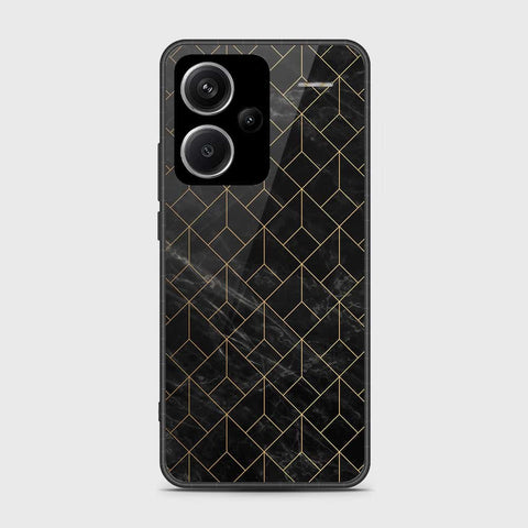 Xiaomi Redmi Note 13 Pro Plus 5G XFF Edition Cover- Black Marble Series - HQ Ultra Shine Premium Infinity Glass Soft Silicon Borders Case