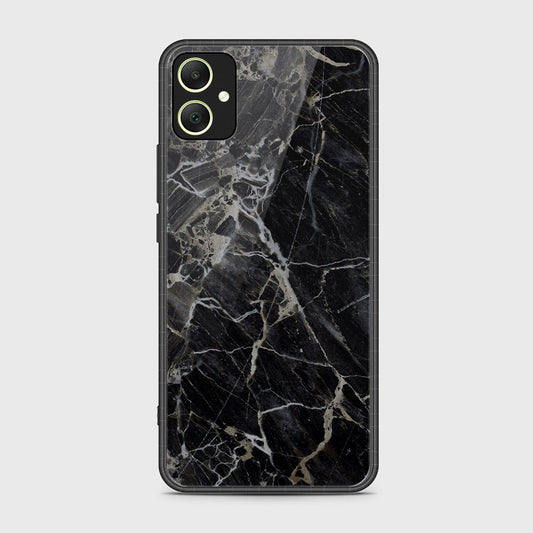 Samsung Galaxy A05 Cover- Black Marble Series - HQ Premium Shine Durable Shatterproof Case