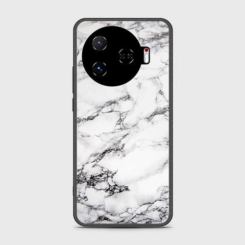 Tecno Camon 30 Pro 5G Cover- White Marble Series - HQ Premium Shine Durable Shatterproof Case