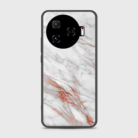 Tecno Camon 30 Pro 5G Cover- White Marble Series - HQ Premium Shine Durable Shatterproof Case