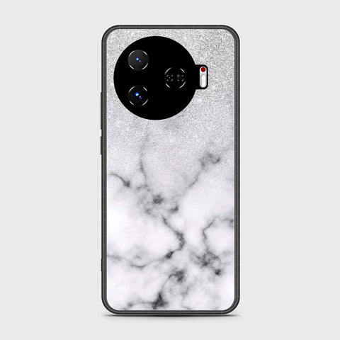 Tecno Camon 30 Pro 5G Cover- White Marble Series - HQ Premium Shine Durable Shatterproof Case