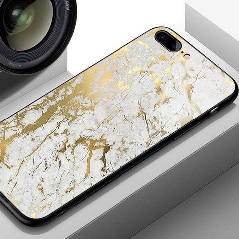 Oppo A96 4G Cover- White Marble Series - HQ Ultra Shine Premium Infinity Glass Soft Silicon Borders Case