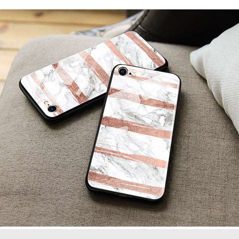 Realme C65 Cover- White Marble Series - HQ Premium Shine Durable Shatterproof Case