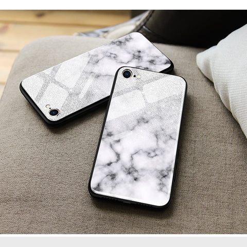 itel A70 Cover- White Marble Series - HQ Premium Shine Durable Shatterproof Case