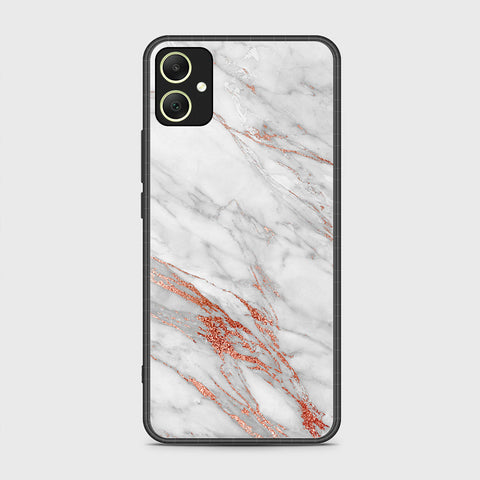 Samsung Galaxy A05 Cover- White Marble Series - HQ Premium Shine Durable Shatterproof Case